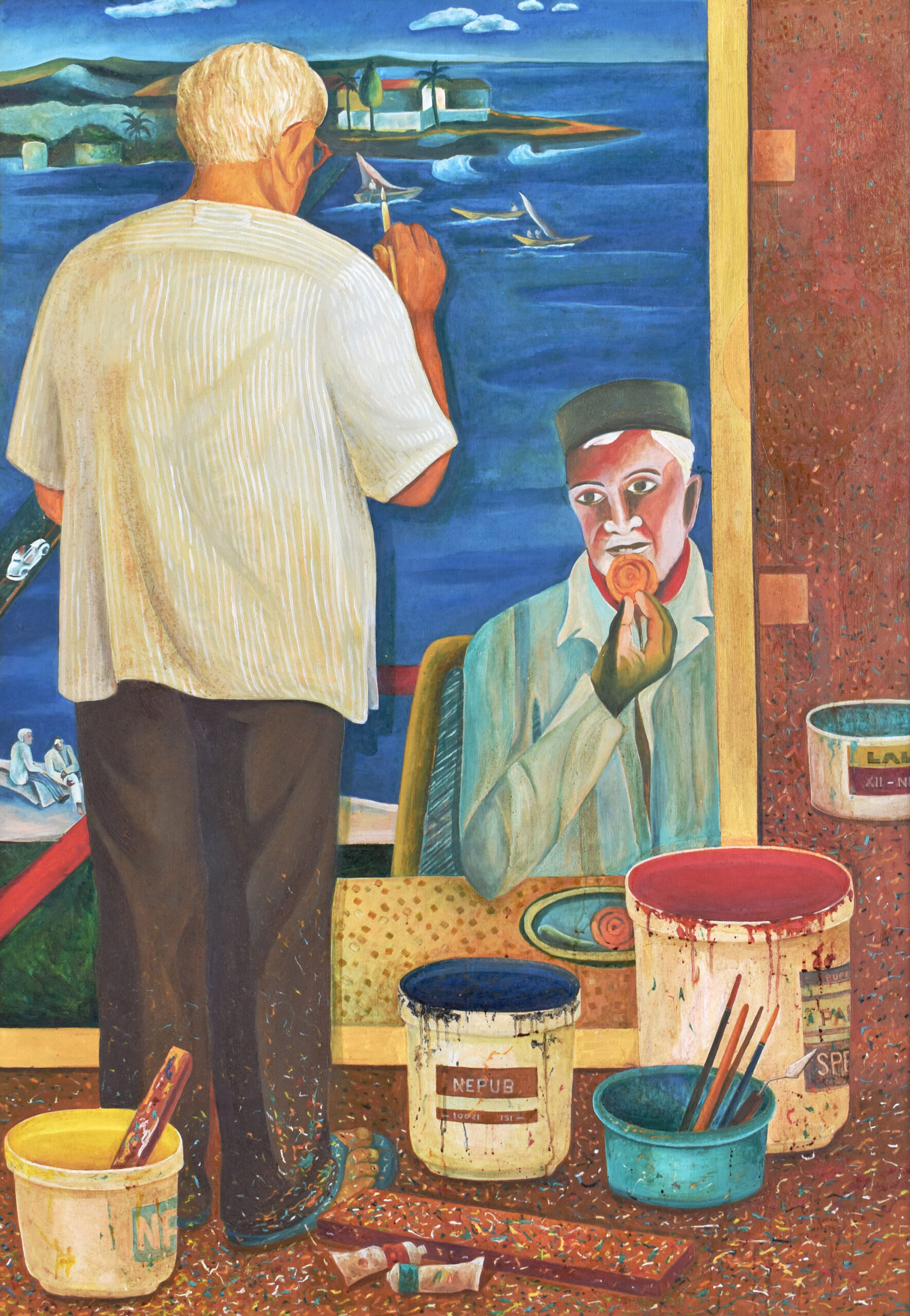 Portrait of Bhupen Khakhar
