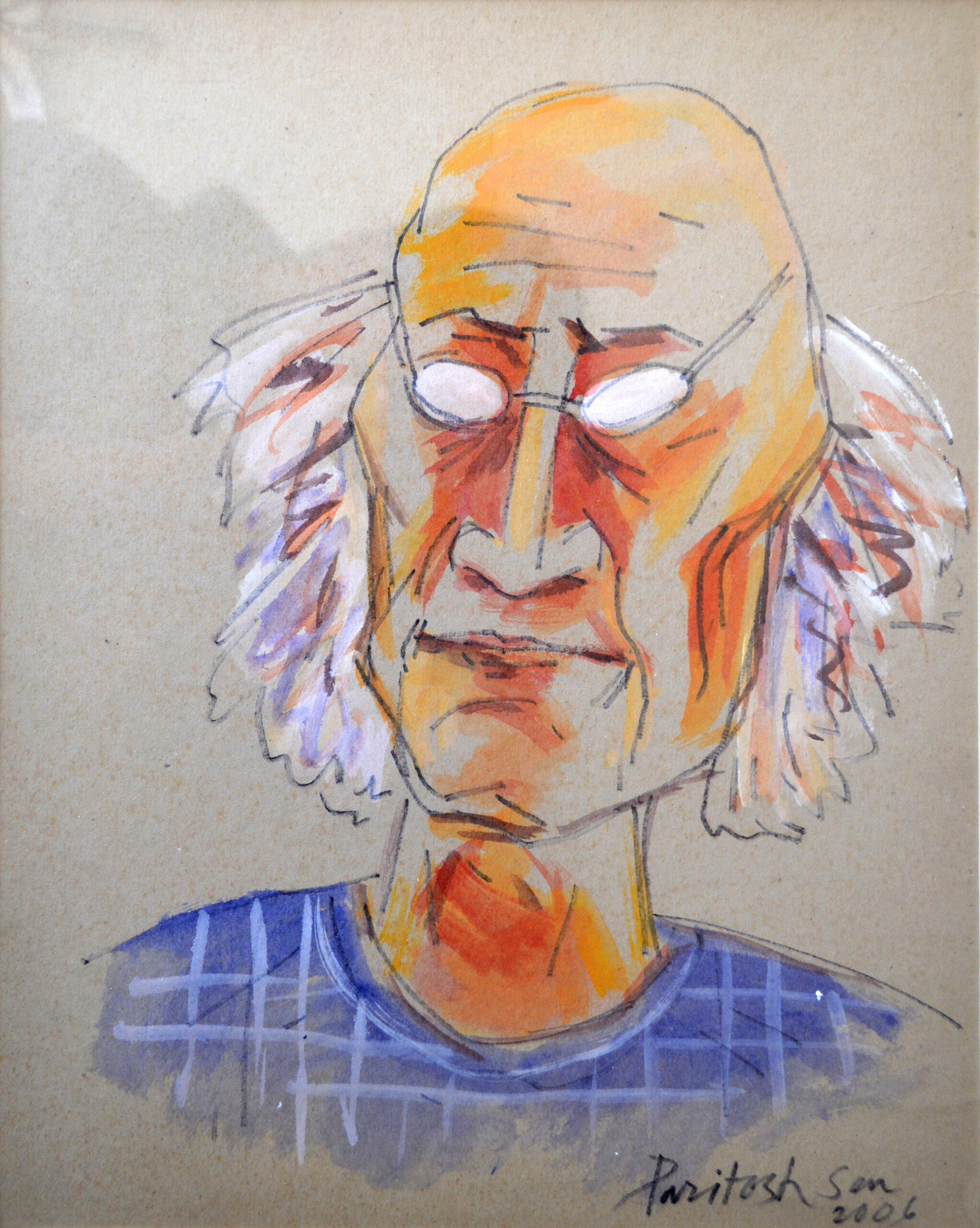 A Life in Stroke – Self Portrait