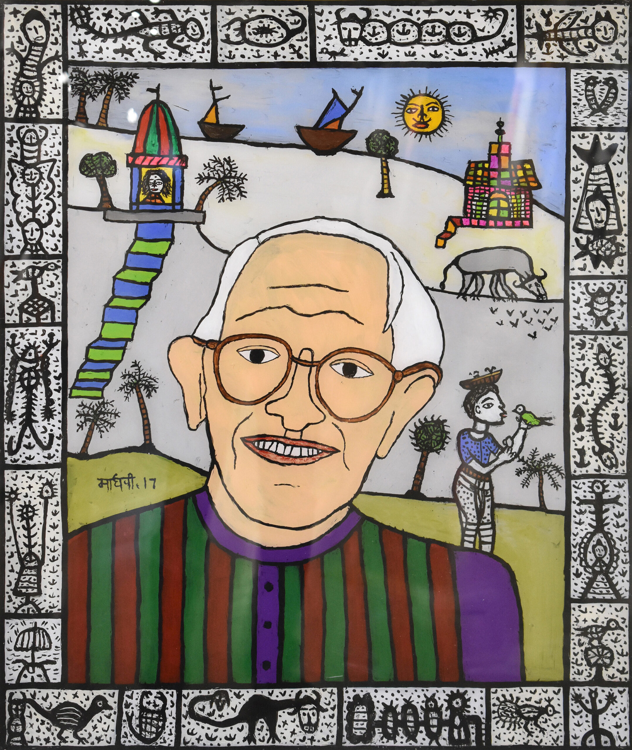 Portrait of Bhupen Khakhar